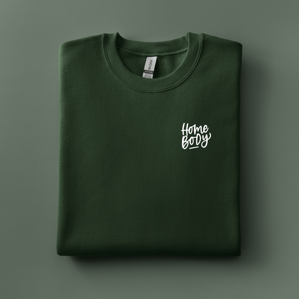 Homebody Embroidered Sweatshirt | Choose Your Color