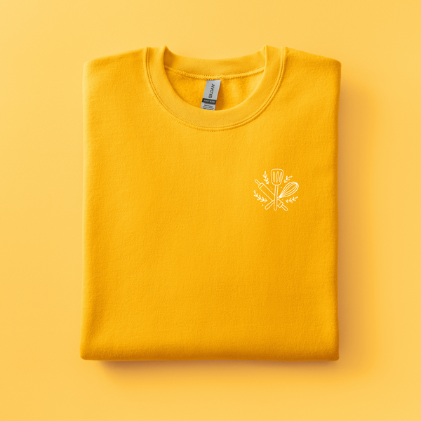 Baker Embroidered Sweatshirt | Choose Your Color