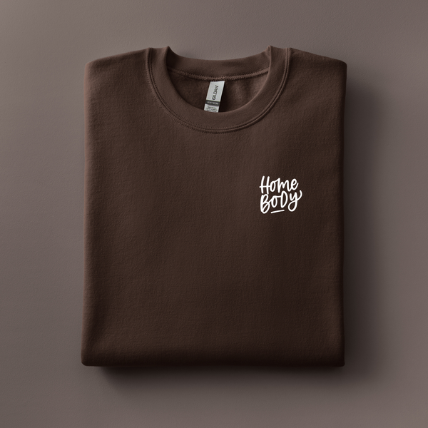 Homebody Embroidered Sweatshirt | Choose Your Color