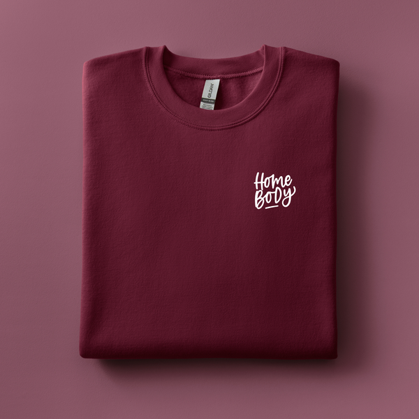 Homebody Embroidered Sweatshirt | Choose Your Color