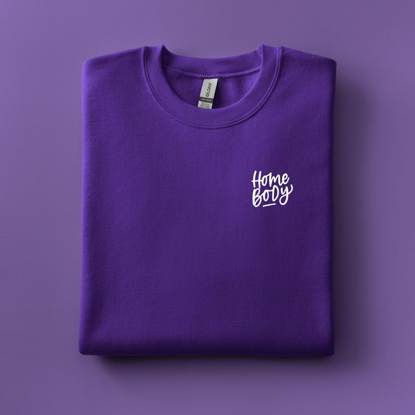 Homebody Embroidered Sweatshirt | Choose Your Color