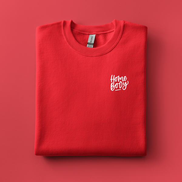 Homebody Embroidered Sweatshirt | Choose Your Color