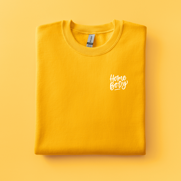 Homebody Embroidered Sweatshirt | Choose Your Color