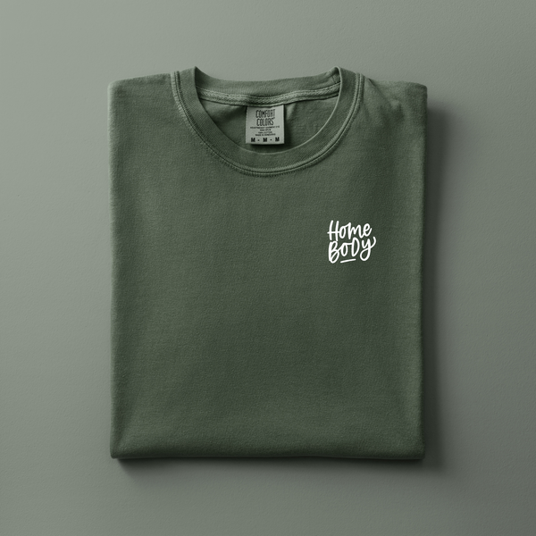 Homebody Embroidered Tee | Choose Your Color
