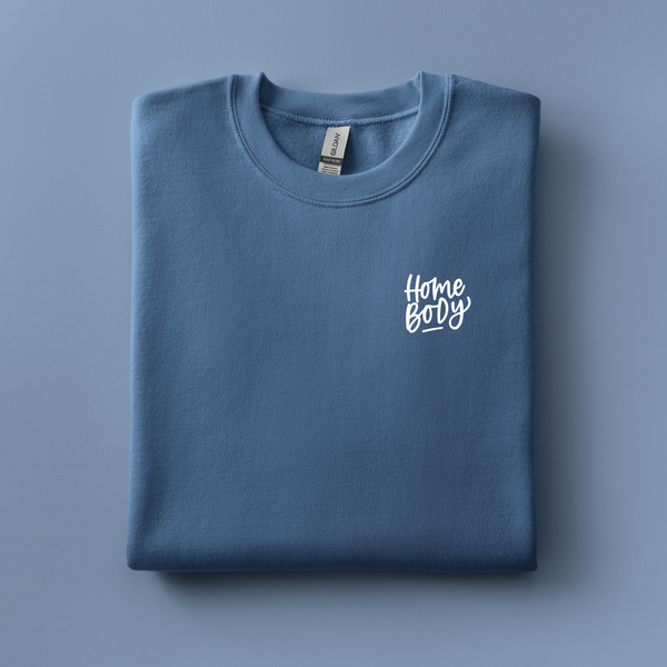 Homebody Embroidered Sweatshirt | Choose Your Color
