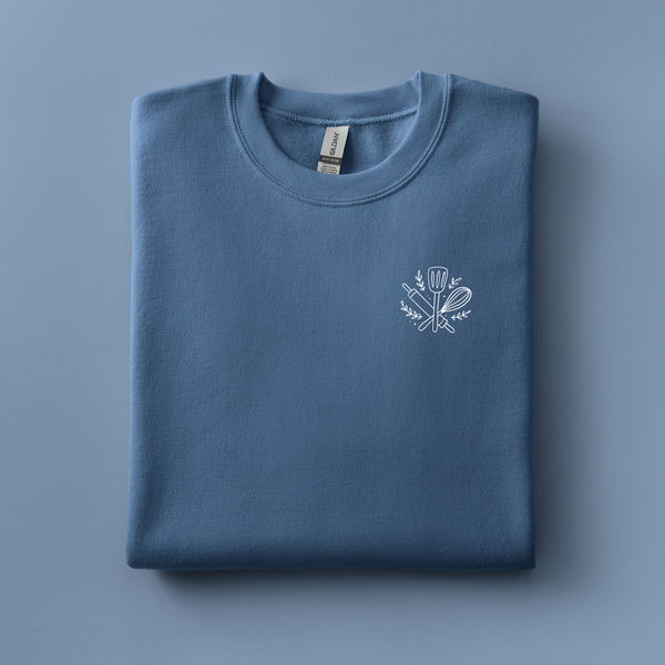 Baker Embroidered Sweatshirt | Choose Your Color
