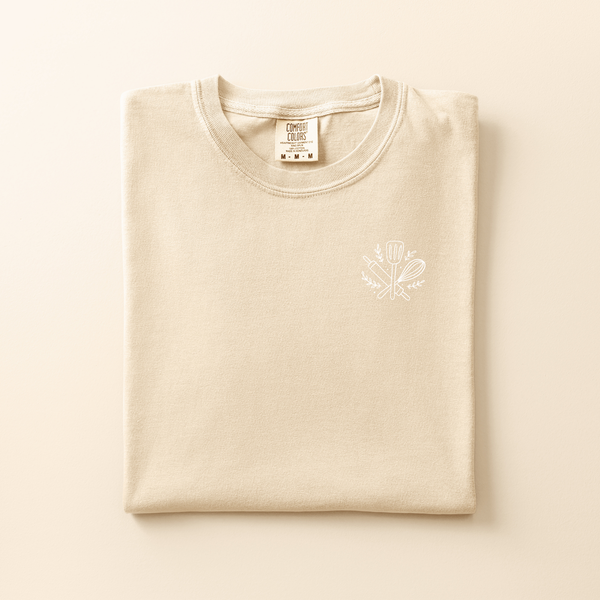 Baker Embroidered Tee | Choose Your Color