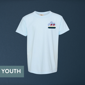 Youth Magical Cruise With Fireworks on Chambray Tee (Family Matching Available!)