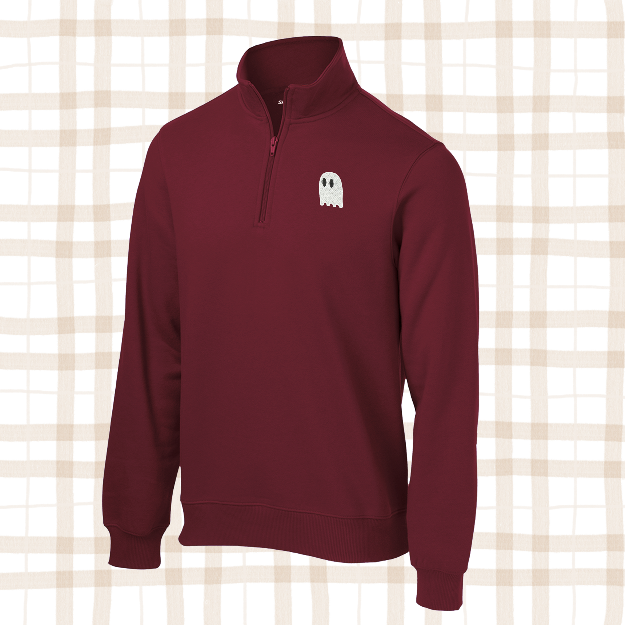Little Ghosty Embroidered Sweatshirt PREORDER - Choose Your Garment!