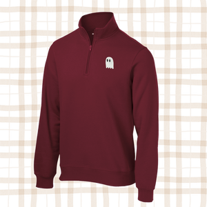 Little Ghosty Embroidered Sweatshirt PREORDER - Choose Your Garment!