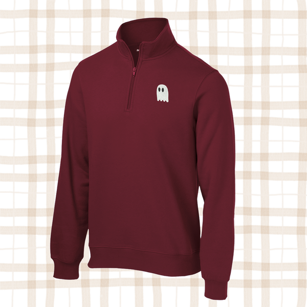Little Ghosty Embroidered Sweatshirt PREORDER - Choose Your Garment!