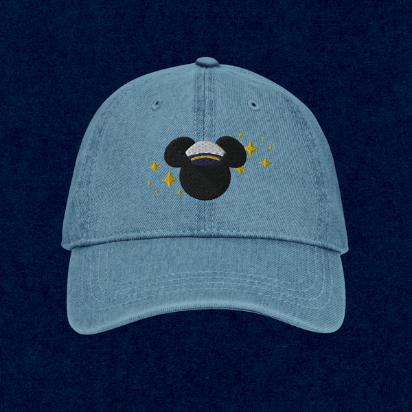 Captain Magical Mouse Denim Hat