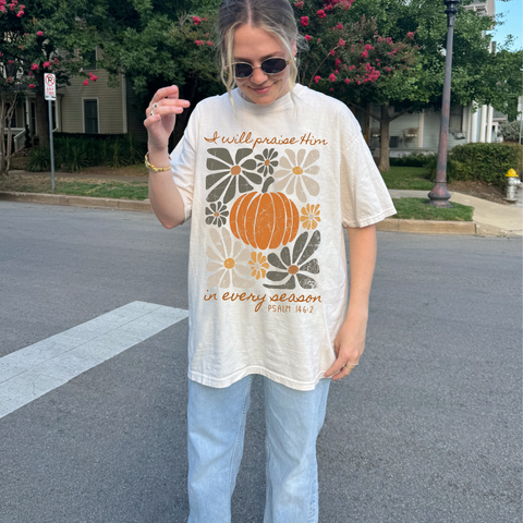 In Every Season on Ivory Tee PREORDER