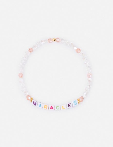 Miracles Letter Bracelet