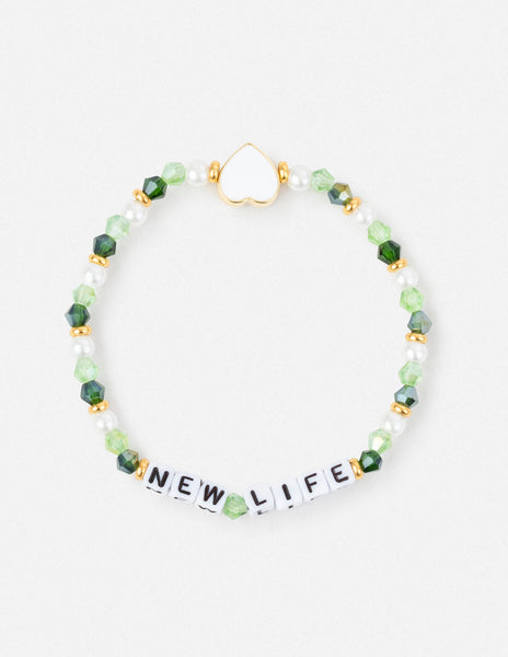 New Life Letter Bracelet