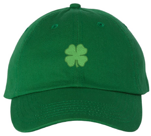 Four-Leaf Clover on Lucky Green Cap PREORDER