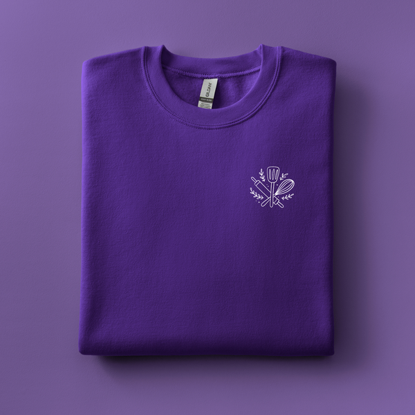 Baker Embroidered Sweatshirt | Choose Your Color