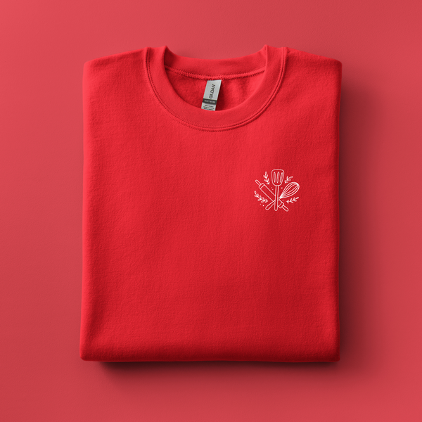 Baker Embroidered Sweatshirt | Choose Your Color