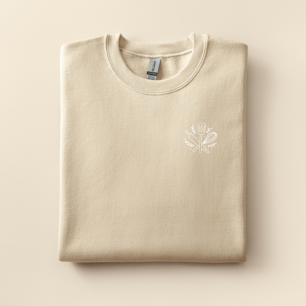 Baker Embroidered Sweatshirt | Choose Your Color