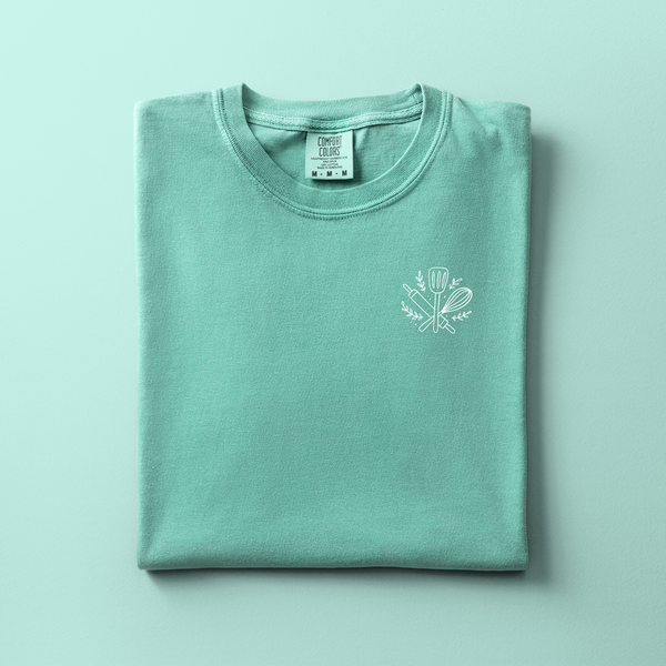 Baker Embroidered Tee | Choose Your Color