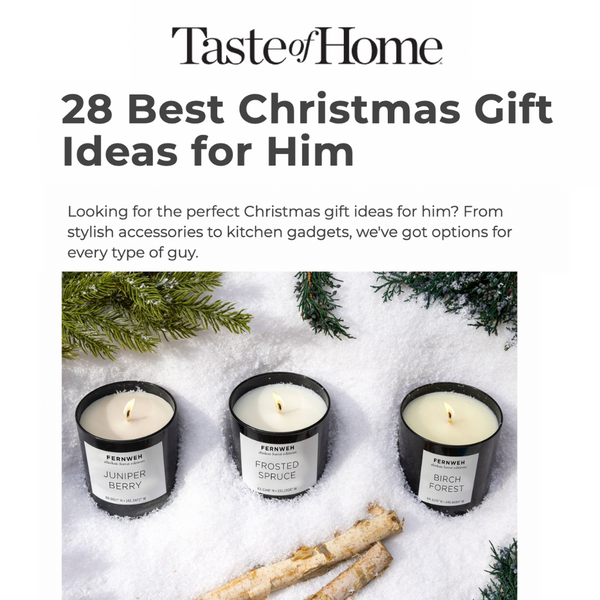 Birch Forest Scented Soy Candle