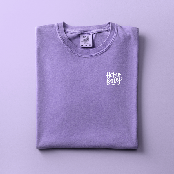 Homebody Embroidered Tee | Choose Your Color