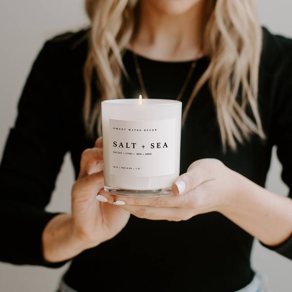 Sea and Salt 11 oz Soy Candle