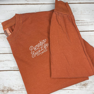 Pumpkin Spice Life on Long Sleeve Yam Tee