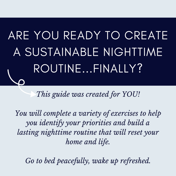 Printable Nightly Home Reset Guide PDF