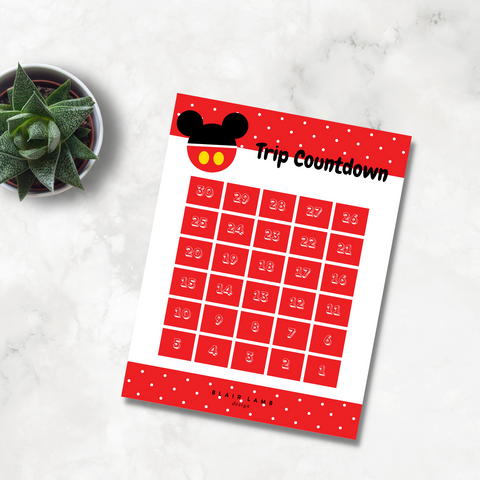 Mouse Trip Countdown PDF