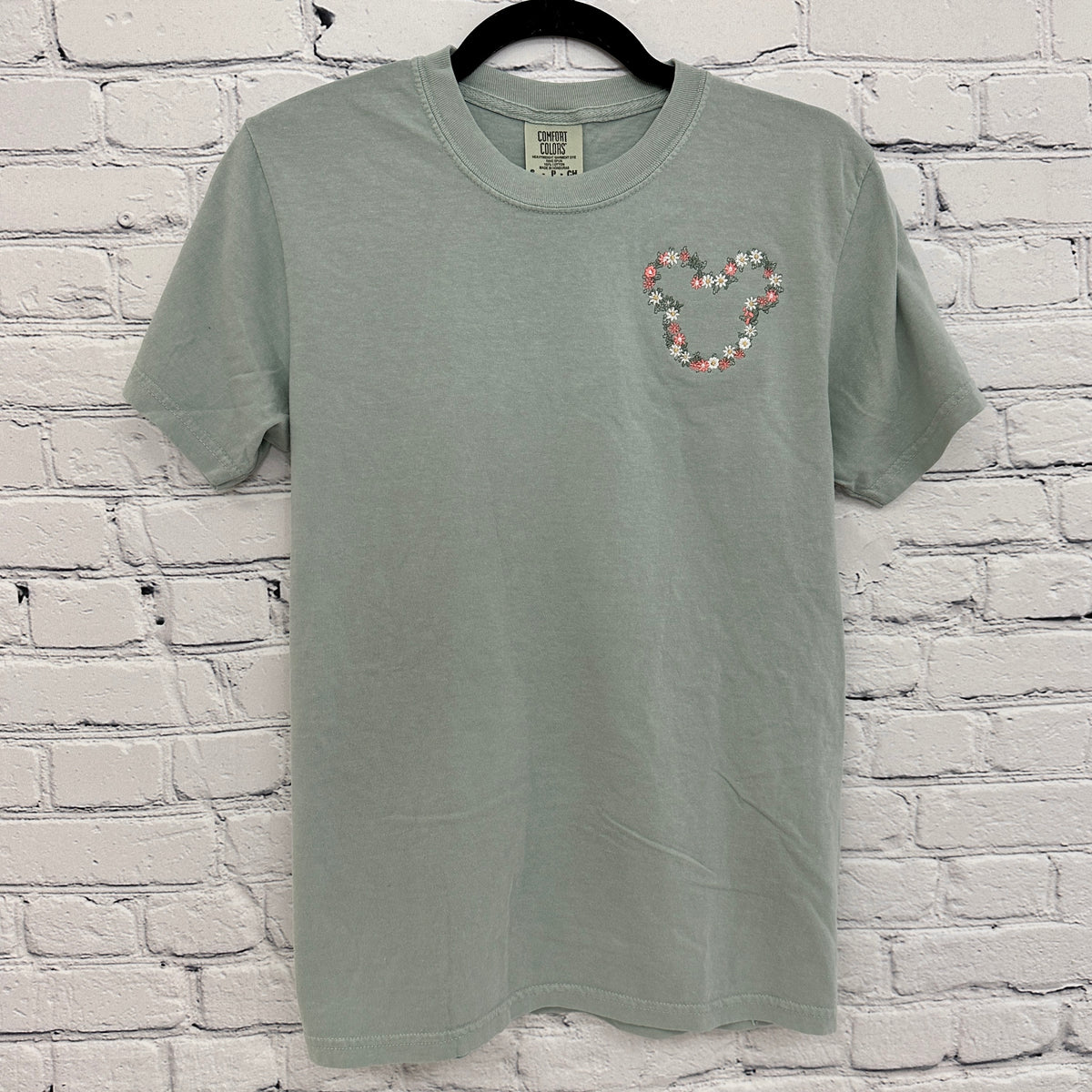 Floral Mouse on Bay Tee – BlairLambDesign
