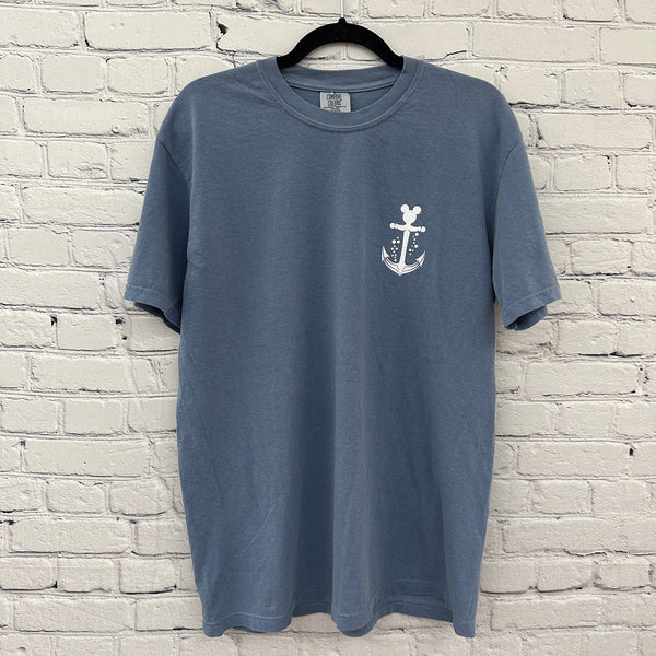 Life is the Bubbles Magical Cruise on Blue Jean Tee